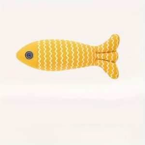 Soft Polyester Cat Toy Fish