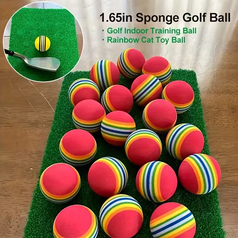 Rainbow Foam Balls for Cats - Image 2