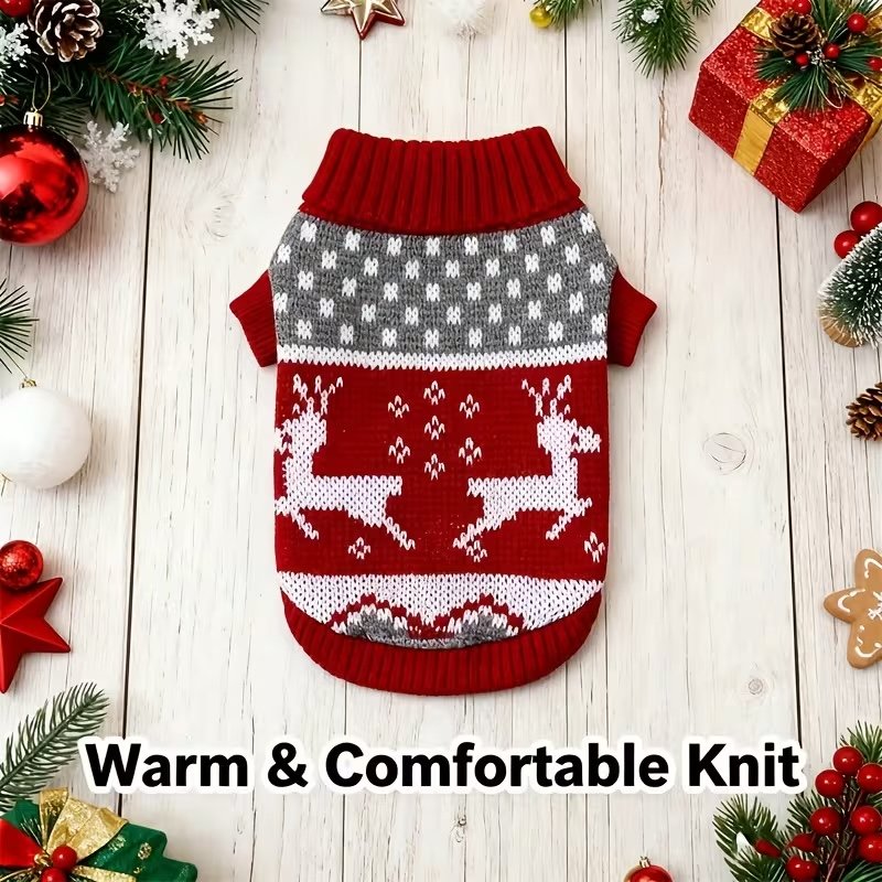 Cozy Plush Reindeer Jumpsuit - Image 3
