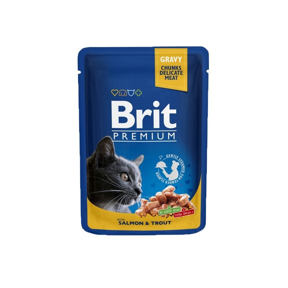 Brit Premium Wet Cat Food In Gravy 100g Set - Image 3