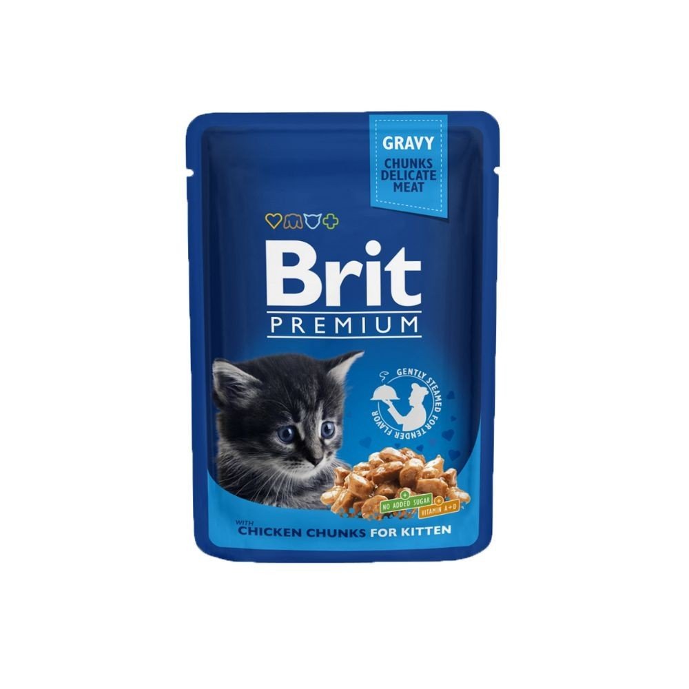 Brit Premium Wet Cat Food In Gravy 100g Set - Image 6
