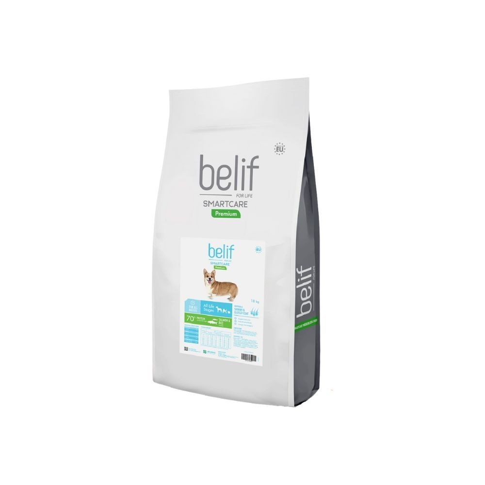 Belif Dog Smartcare Salmon & Rice Dry Dog Food - Image 2